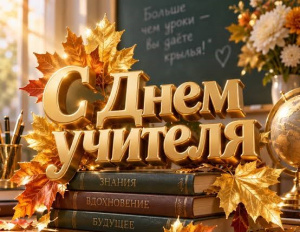 С ДНЁМ УЧИТЕЛЯ!